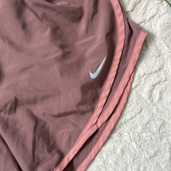 Blush Nike Athletic Shorts - Picture 2 of 5